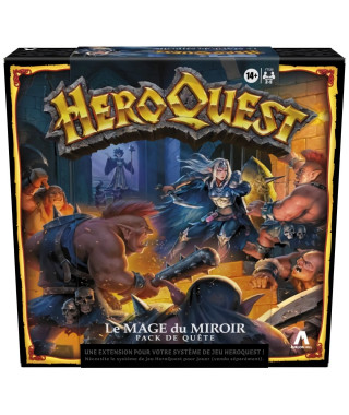 HeroQuest Pack de quete Le mage du miroir - jeu de rôle - jeu de plateau - systeme de jeu HeroQuest requis - Avalon Hill