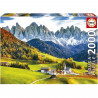 Puzzle AUTOMNE DANS LES DOLOMITES - 2000 pieces - Marque EDUCA - Paysage et nature