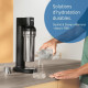 Bouteille BRITA pour sodaTRIO - acier inoxydable - 1L - noire