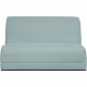 Banquette BZ 2 places - Vert Menthe - MELISSA - Matelas 13cm - Tissu - Contemporain - Design