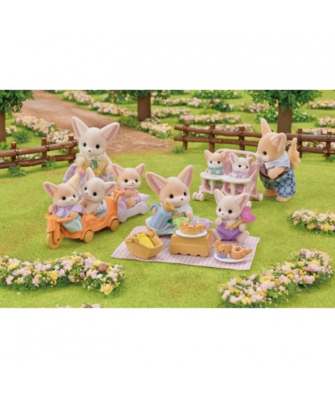 Le set de pique-nique des freres et soeurs Fennec - SYLVANIAN FAMILIES