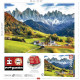 Puzzle AUTOMNE DANS LES DOLOMITES - 2000 pieces - Marque EDUCA - Paysage et nature