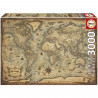 Puzzle PLANISPHeRE - 3000 pieces - Marque EDUCA - Voyage et cartes