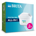 BRITA Pack de 2 cartouches filtrantes MAXTRA PRO All-in-1