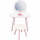 Coiffeuse avec tabouret - Danseuse Ballerine - FUN HOUSE - H.48 X L.60 X P.40 / H.27 X L.28 X P.28 cm