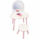 Coiffeuse avec tabouret - Danseuse Ballerine - FUN HOUSE - H.48 X L.60 X P.40 / H.27 X L.28 X P.28 cm