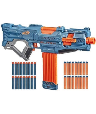 Pistolet a flechettes - NERF - Elite 2.0 Turbine CS-18 - 36 fléchettes - Tirs motorisés