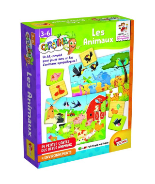 Les Animaux - Carotina - Jeu d'apprentissage - LISCIANI