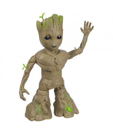 Figurine interactive Groot - HASBRO - I Am Groot Groove 'N Grow Groot - Grandit et danse - Multicolore