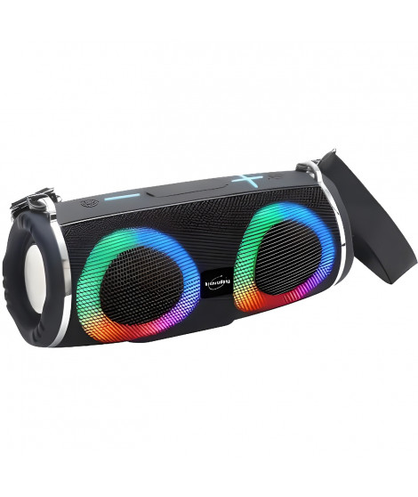 ENCEINTE PORTABLE LUMINEUSE BLUETOOTH - INOVALLEY - HP207-BTH