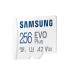 Carte Mémoire SAMSUNG 256Go MicroSD EVO PLUS