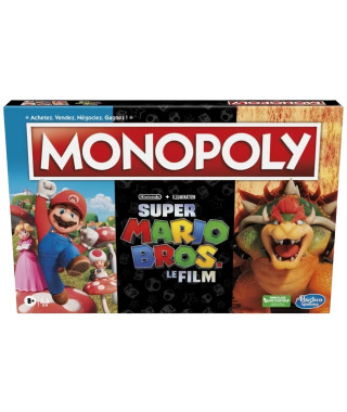 Monopoly Super Mario, le film - Jeu de plateau - A partir de 2 joueurs - Des 8 ans