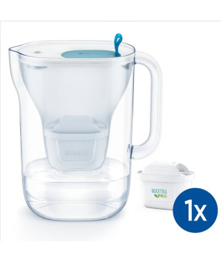 Carafe filtrante BRITA Style bleue (2,4L) avec cartouche MAXTRA PRO All-In-1