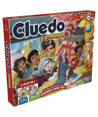 Cluedo Junior 2-en-1 - Jeu de société junior - jeu de réflexion