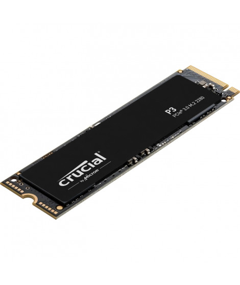 Disque dur SSD CRUCIAL P3 1 To 3D NAND NVMe PCIe M.2