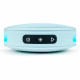 BIGBEN Party - Enceinte Bluetooth ronde avec dragonne et effets lumineux - 15W - Bleu Pastel