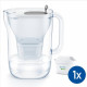 Carafe filtrante BRITA Style grise (2,4L) avec 1 cartouche MAXTRA PRO All-In-1