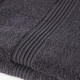TODAY Essential - Lot de 2 serviettes de toilette 50x90 cm 100% Coton coloris fusain