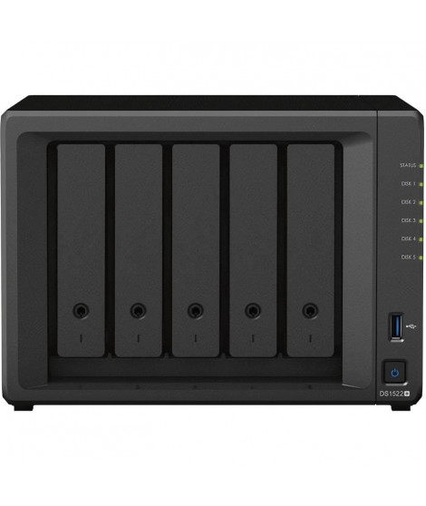 SYNOLOGY Serveur NAS extensible 5 baies - DS1522+