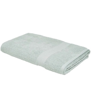 TODAY Essential - Lot de 10 serviettes de toilette 50x90 cm 100% Coton coloris céladon