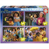 Puzzles progressifs Disney Encanto - 4 niveaux de difficulté - Marque Educa