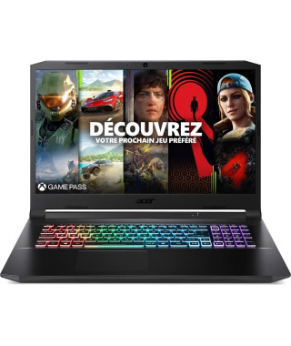 PC Portable Gamer ACER Nitro 5 AN517-54-98YU - 17,3 FHD 144Hz - Core i9-11900H - RAM : 16Go - 512Go SSD - RTX3070 - Sans windows