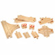 BRIO World - 33307 - Coffret Evolution Avance 11 Rails - Accessoire pour circuit de train en bois - Assortiment de rails - de…