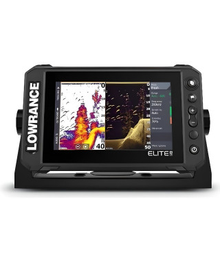 LOWRANCE Elite FS 7 Combiné GPS sondeur - Sonde HDI