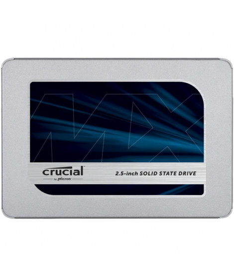 Disque SSD Interne - CRUCIAL - MX500 - 4To - (CT4000MX500SSD1)