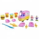 Play-Doh - Peppa Pig - Camion de glaces - 5 pots de pâte a modeler - des 3 ans