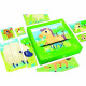 9 puzzles progressifs - Carotina Baby - La Ferme - avec support auto correctif - LISCIANI