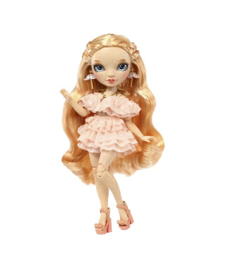 Rainbow High S23 Fashion Doll - Poupée 27 cm Victoria Whitman (Jaune fraise) - 1 tenue, 1 paire de chaussures et des accessoires