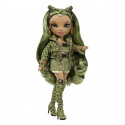 Rainbow High S23 Fashion Doll - Poupée 27 cm Olivia Woods (Vert Olive) - 1 tenue, 1 paire de chaussures et des accessoires