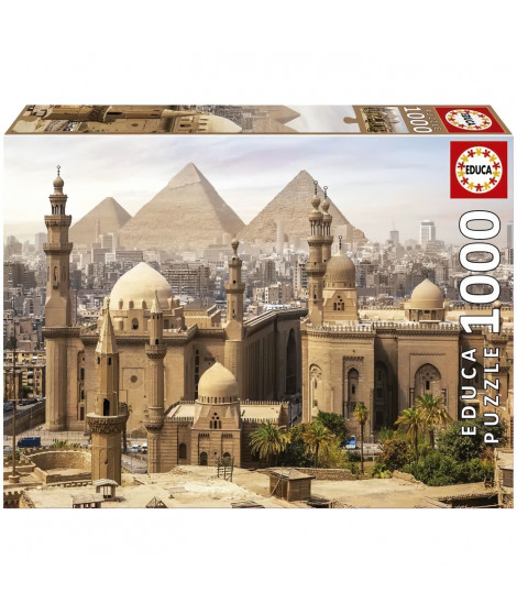 Puzzle Architecture et monument - EDUCA - Le Caire, Égypte - 1000 pieces - Multicouleur