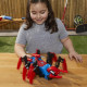 Figurine Spider-Man Véhicule Araignée de combat HASBRO - Lance de l'eau et des projectiles - Des 4 ans