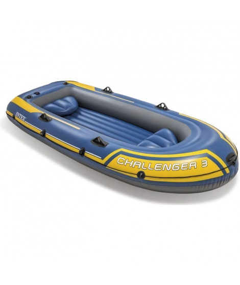 Bateau gonflable INTEX Challenger 3 - 3 personnes - Bleu