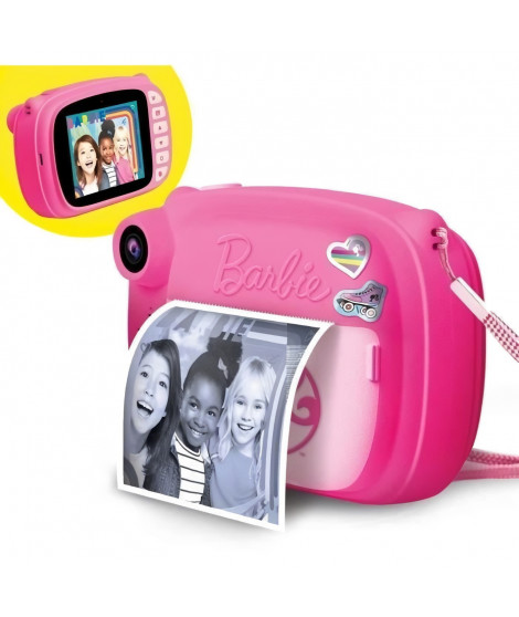 Appareil photo Barbie a impression immédiate - Barbie print cam - LISCIANI