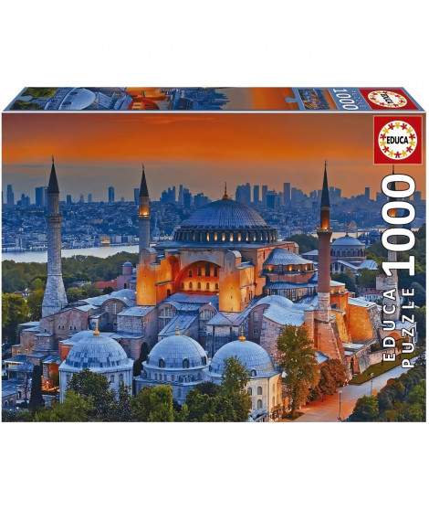 Puzzle MOSQUÉE BLEUE, ISTANBUL - 1000 pieces - EDUCA - Architecture et monument