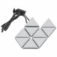 Panneaux d'éclairage d'accentuation pour boîtier - CORSAIR iCUE LC100 - 9x vignette kit de démarrage