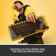 Clavier Sans Fil Logitech - POP Keys Mécanique avec Touches Emoji Personnalisables, Bluetooth ou USB, Design Compact Durable …