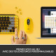 Clavier Sans Fil Logitech - POP Keys Mécanique avec Touches Emoji Personnalisables, Bluetooth ou USB, Design Compact Durable …