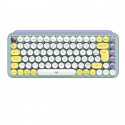 Clavier Sans Fil Logitech POP Keys Mécanique avec Touches Emoji Personnalisables, Bluetooth ou USB, Design Compact Durable - …
