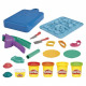 PLAY-DOH Kit du petit chef cuisinier, pâte a modeler, 14 accessoires de cuisine, jouets préscolaires