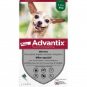 Advantix Chien Solution Antiparasitaire Puces Tiques Répulsif Mouches Moustiques Phlébotomes 1,5 a 4kg 4 pipettes