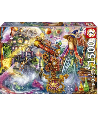 Puzzle SORTILeGE MAGIQUE - 1500 pieces - Marque EDUCA - Theme Fantastique