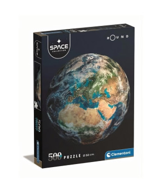 Puzzle rond 500 pieces - Clementoni - NASA - Terre - Science et espace