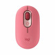 Souris Sans Fil Logitech POP Mouse avec Emojis Personnalisables, Bluetooth, USB, Multidispositifs - Rose