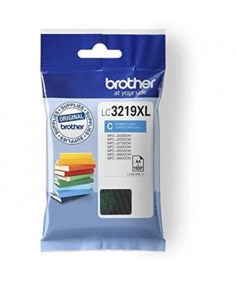 Cartouche d'encre BROTHER LC-3219XLC Cyan XL
