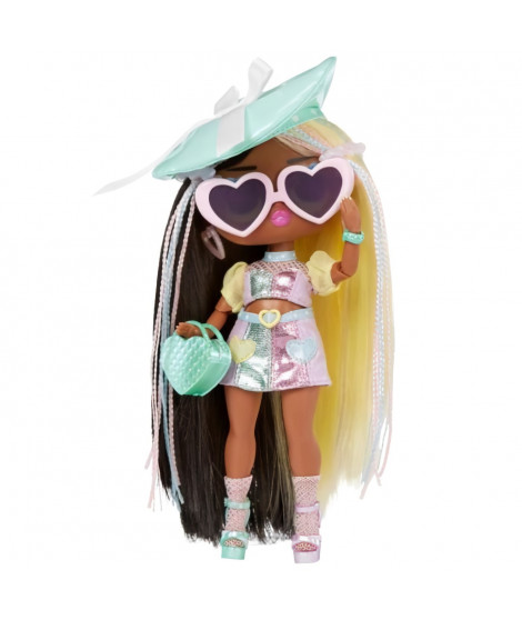 L.O.L. Surprise Tweens S4 Doll - Poupée Darcy Blush 17 cm - Accesoires surprises