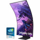 Ecran PC Gamer Incurvé - SAMSUNG ODYSSEY ARK - LS55BG970NUXEN - 55 QLED 4K - Dalle VA - 1ms - 165Hz - FreeSync Premium Pro